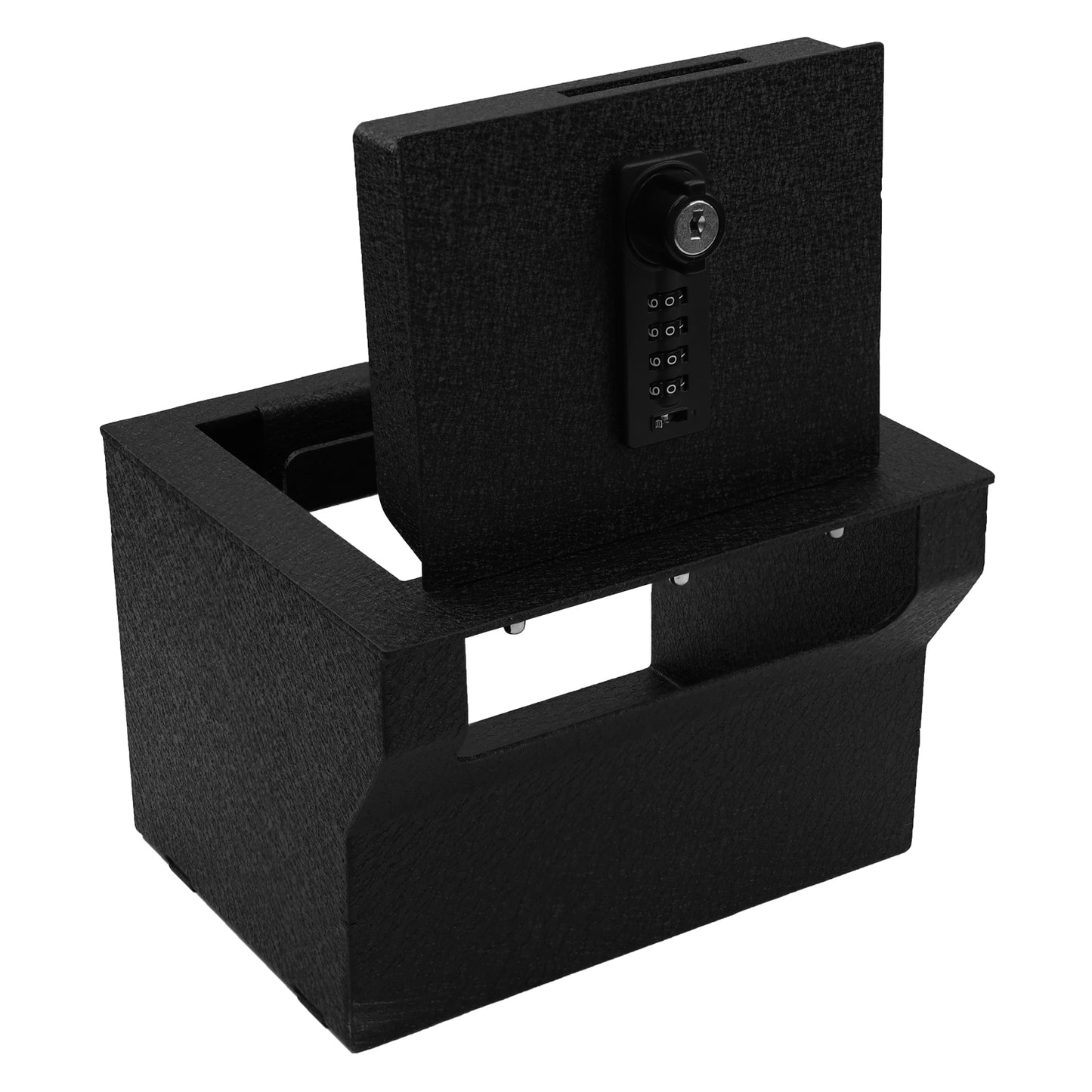 Console Safe Vault Box for Toyota 4Runner (4-Digit Combo Lock with Key): 2025
