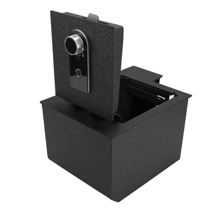Pro Console Safe Vault Box for Toyota 4Runner (Fingerprint Lock with Key): 2003-2009