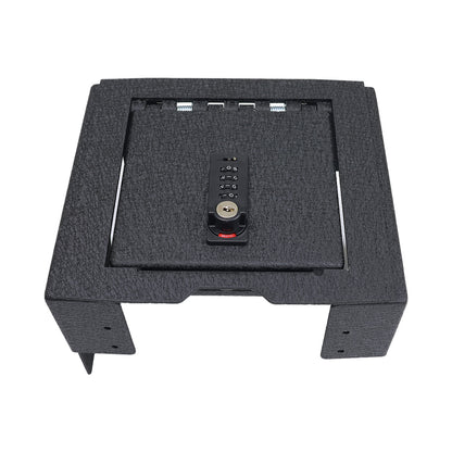 Console Safe Vault Box for Ford Ranger (4-Digit Combo Lock with Key): 2024-2025