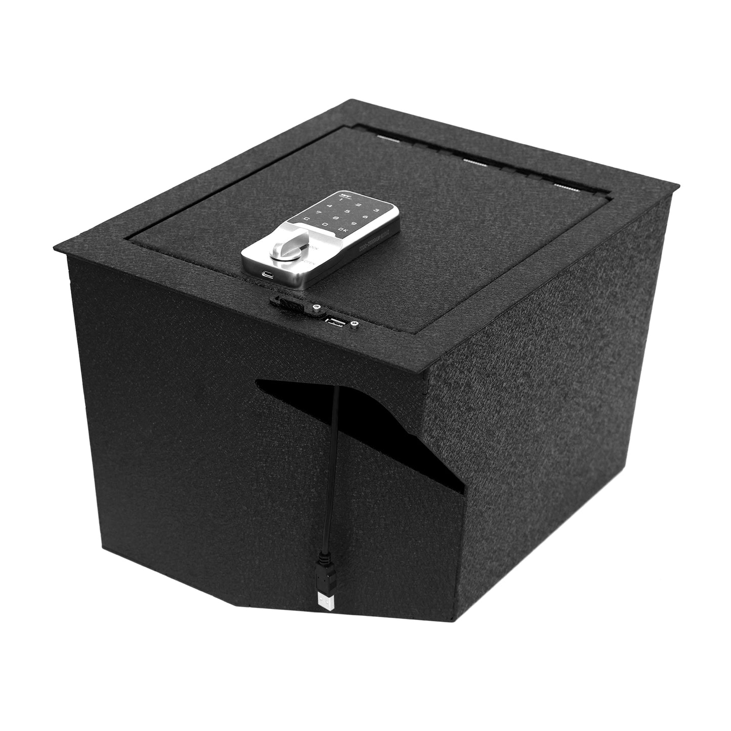 Console Safe Vault Box for Toyota Tundra (Electronic Keypad Lock): 2014-2021