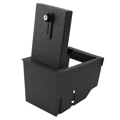Console Safe Vault Box for 2020-2026 Mazda CX-30 (4-Digit Combo Lock with Key)