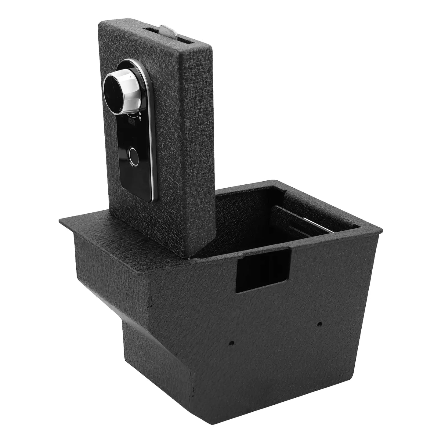 Console Safe Vault Box for 2020-2026 Cadillac XT5/XT6 (Fingerprint Lock with Key)