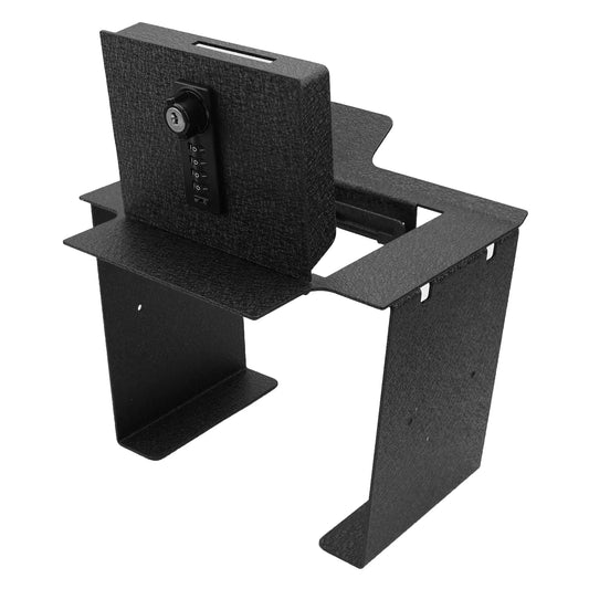 Console Safe Vault Box for 2025-2026 Lincoln Navigator (4-Digit Combo Lock with Key)