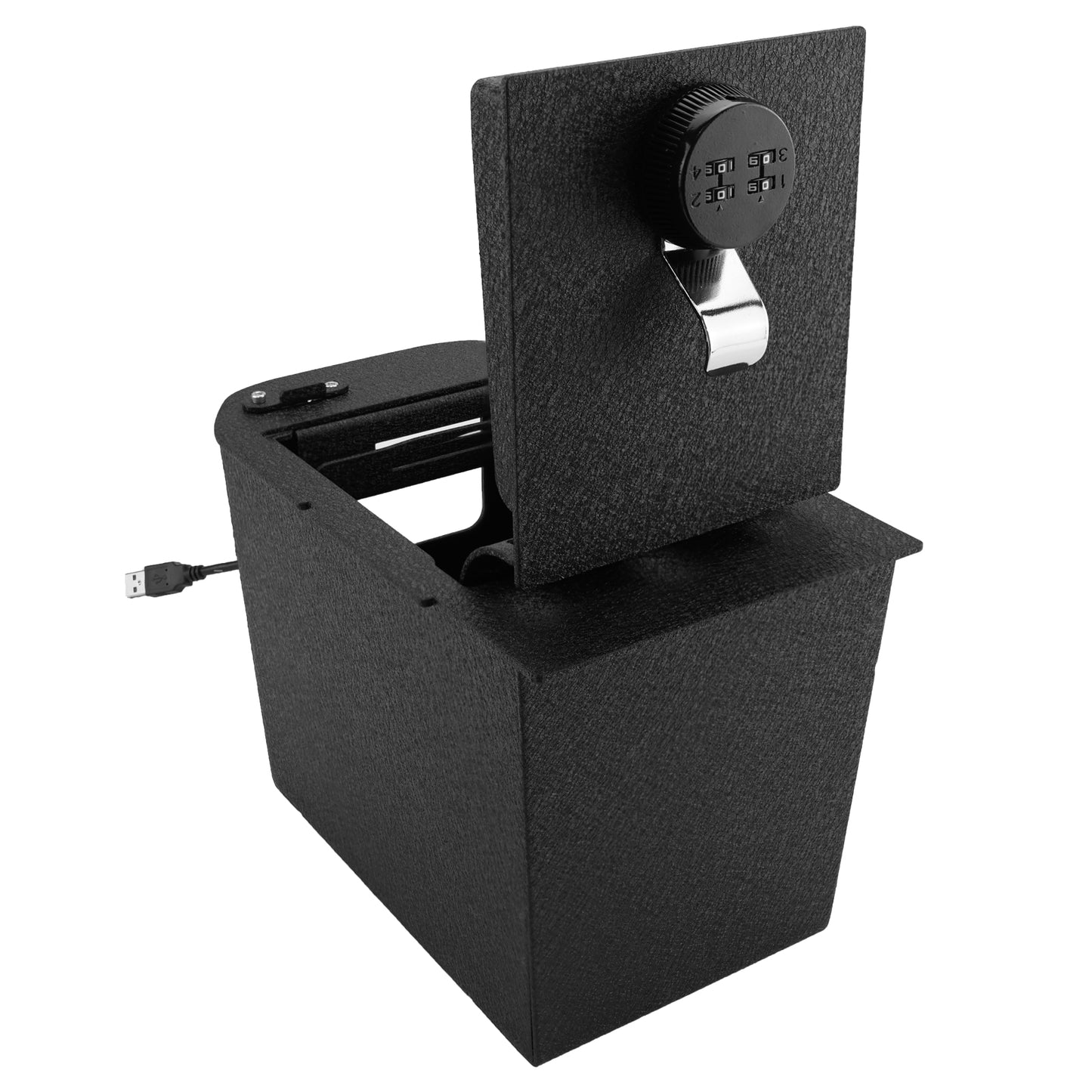 Pro Console Safe Vault Box for Toyota RAV4 (4-Digit Combo Lock): 2019-2025