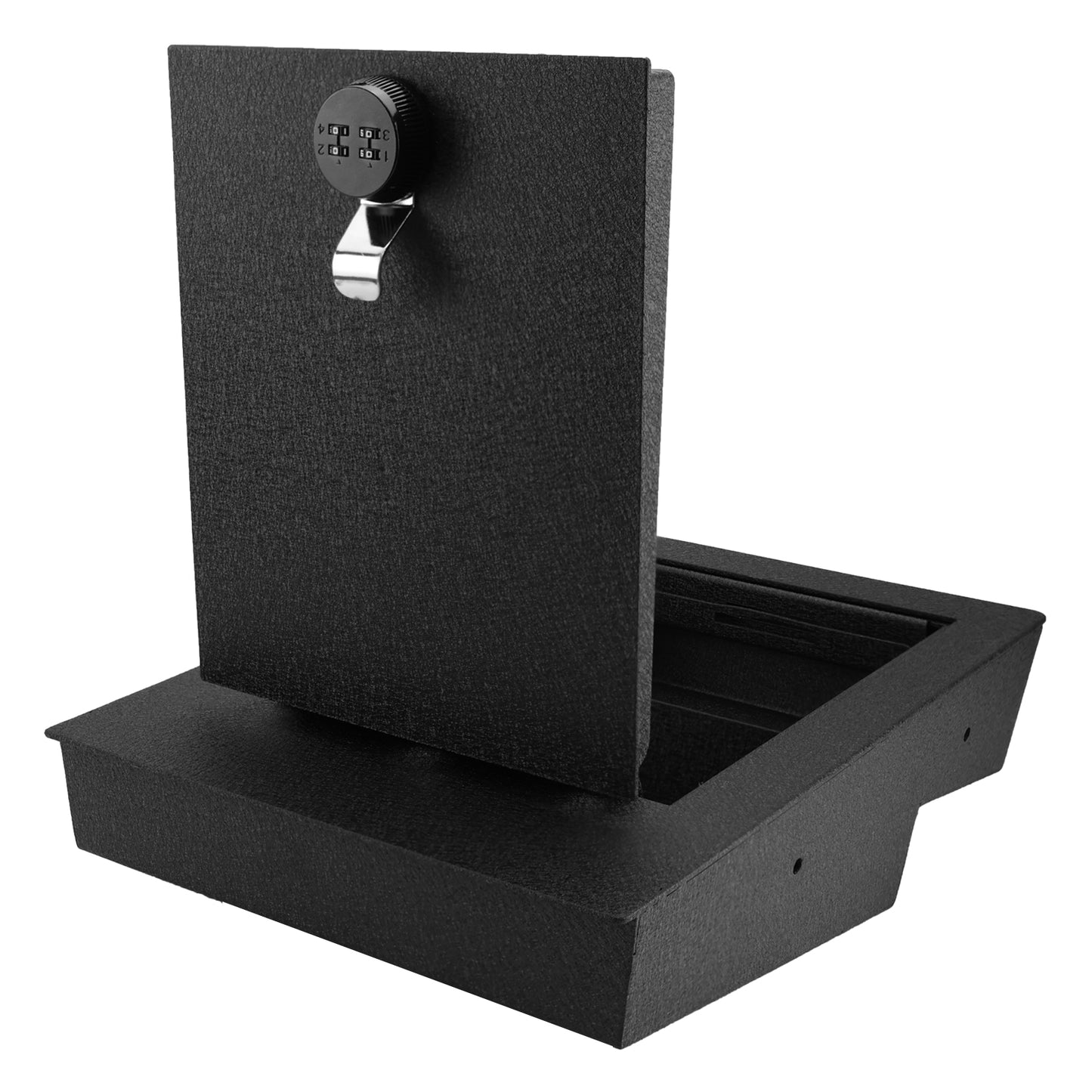 Pro Underseat Console Safe Vault Box for Chevrolet Silverado 1500 (4-Digit Combo Lock): 2014-2018