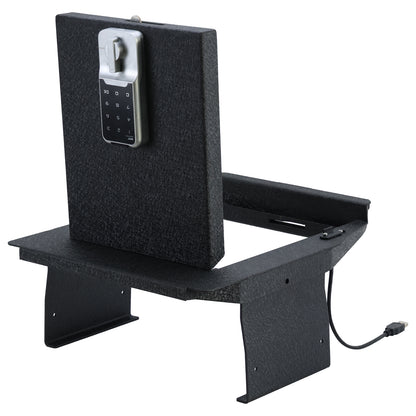 Console Safe Vault Box for Ford F-150 Lightning (Electronic Keypad Lock): 2021-2024