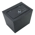 Rear Center Console Safe Vault Box for Lincoln Navigator (Fingerprint Lock with Key): 2018-2024