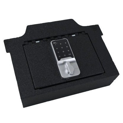 Console Safe Vault Box for Dodge Ram 1500/2500/3500 Laramie (Electronic Keypad Lock): 2019-2025