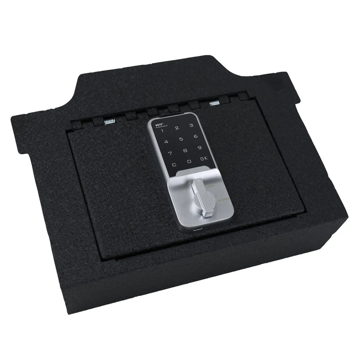 Console Safe Vault Box for Dodge Ram 1500/2500/3500 (Electronic Keypad Lock): 2019-2027
