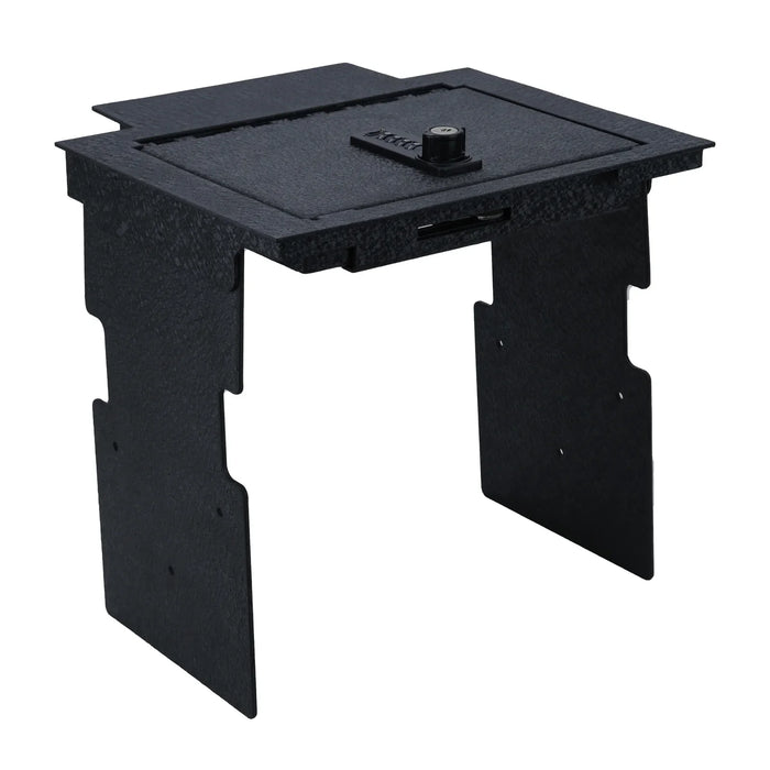 Front Center Console Safe Vault Box for Lincoln Navigator (4-Digit Combo Lock with Key): 2018-2024