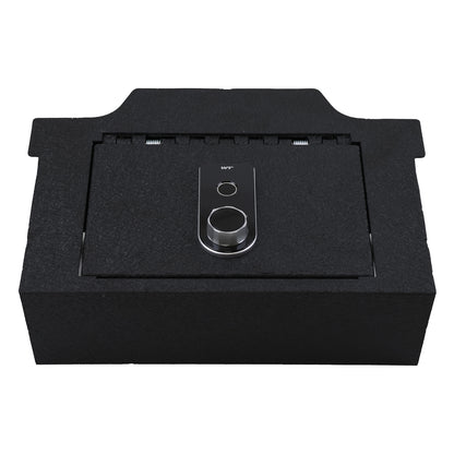 Console Safe Vault Box for Dodge Ram 1500/2500/3500 Bighorn (Fingerprint Lock with Key): 2019-2025