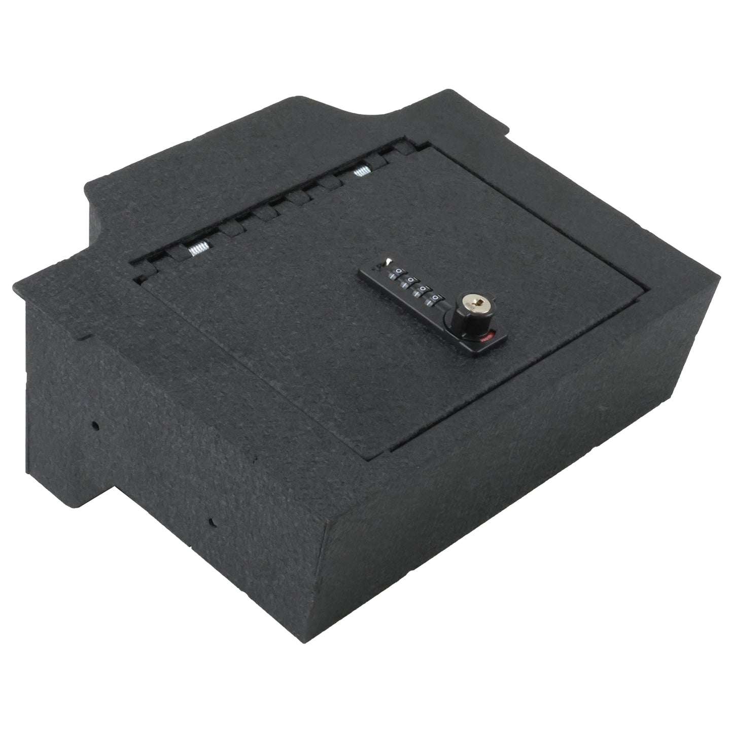 Console Safe Vault Box for Dodge Ram 1500/2500/3500  Powerwagon (4-Digit Combo Lock with Key): 2019-2025