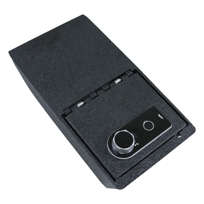 Console Safe Vault Box for Tesla Model 3 (Fingerprint Lock with Key): 2024-2026