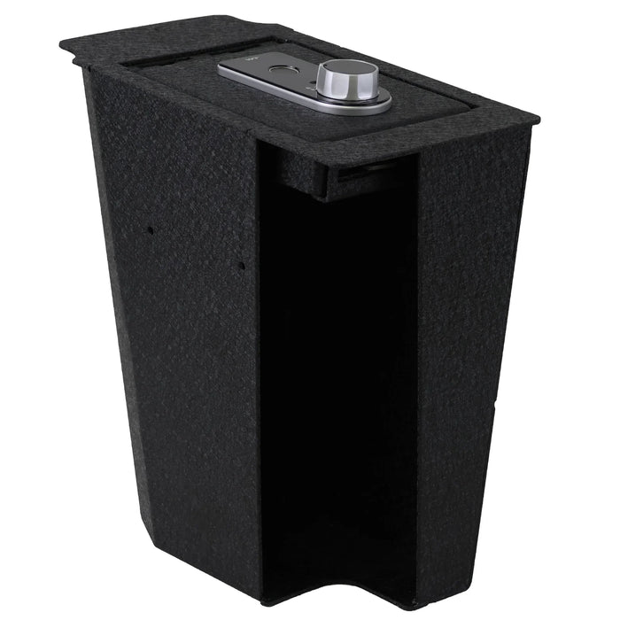 Console Safe Vault Box for GMC Canyon (Fingerprint Lock with Key): 2015-2022