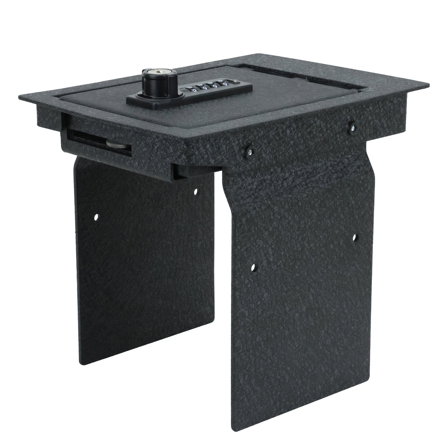 Console Safe Vault Box for Subaru Forester (4-Digit Combo Lock with Key): 2013-2018