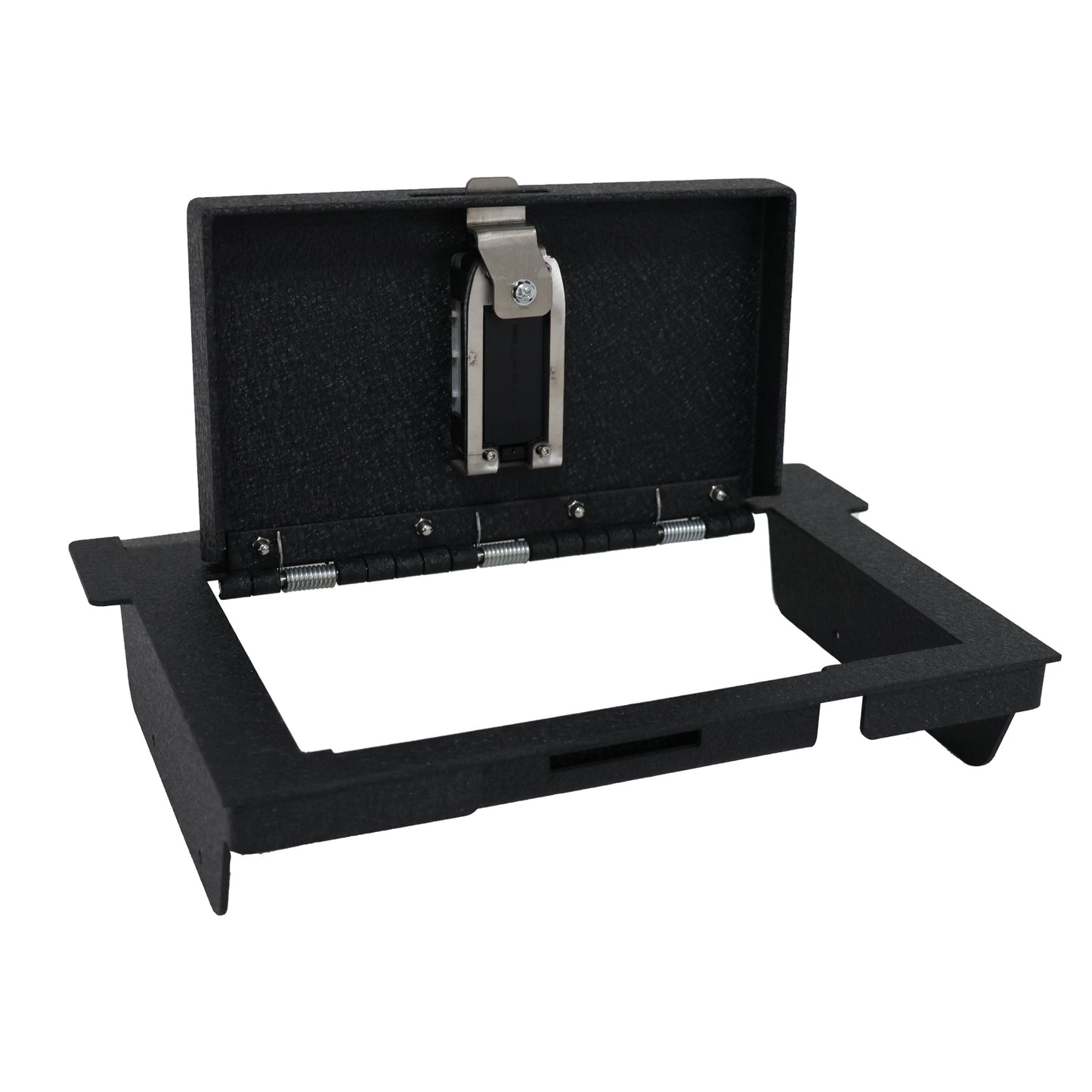 Console Safe Vault Box for Dodge Ram TRX (Fingerprint Lock with Key): 2021-2024