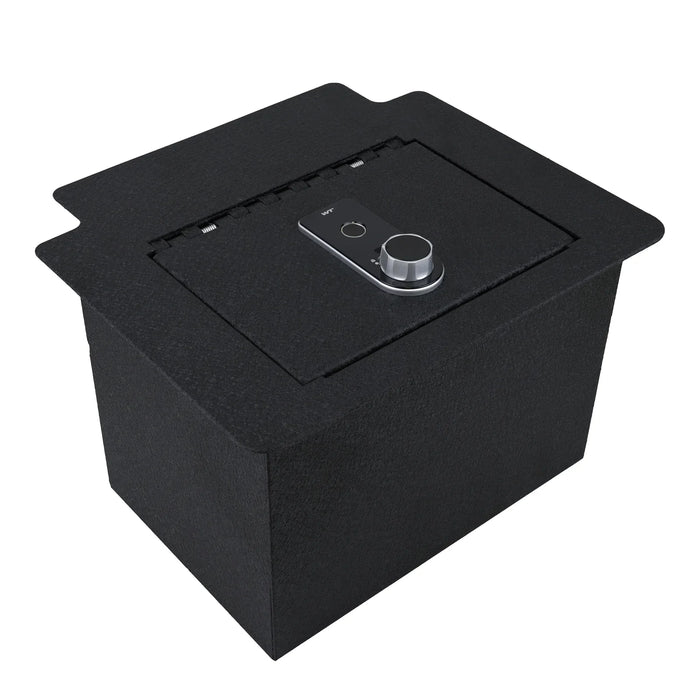 Console Safe Vault Box for Chevrolet Tahoe (Fingerprint Lock with Key): 2021-2026