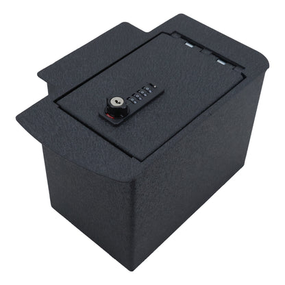 Console Safe Vault Box for Toyota Tacoma (4-Digit Combo Lock With Key): 2005-2015