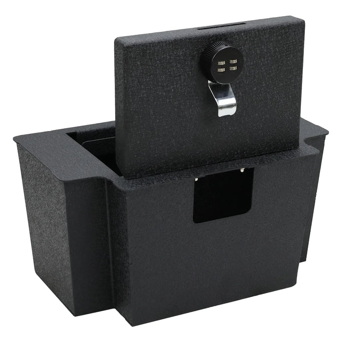 Console Safe Vault Box for Chevrolet Silverado (4-Digit Combo Lock): 2023-2026