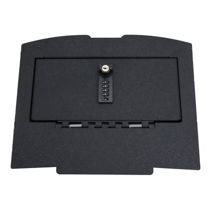 Console Safe Vault Box for Dodge Ram 1500 (4-Digit Combo Lock With Key): 2009-2018