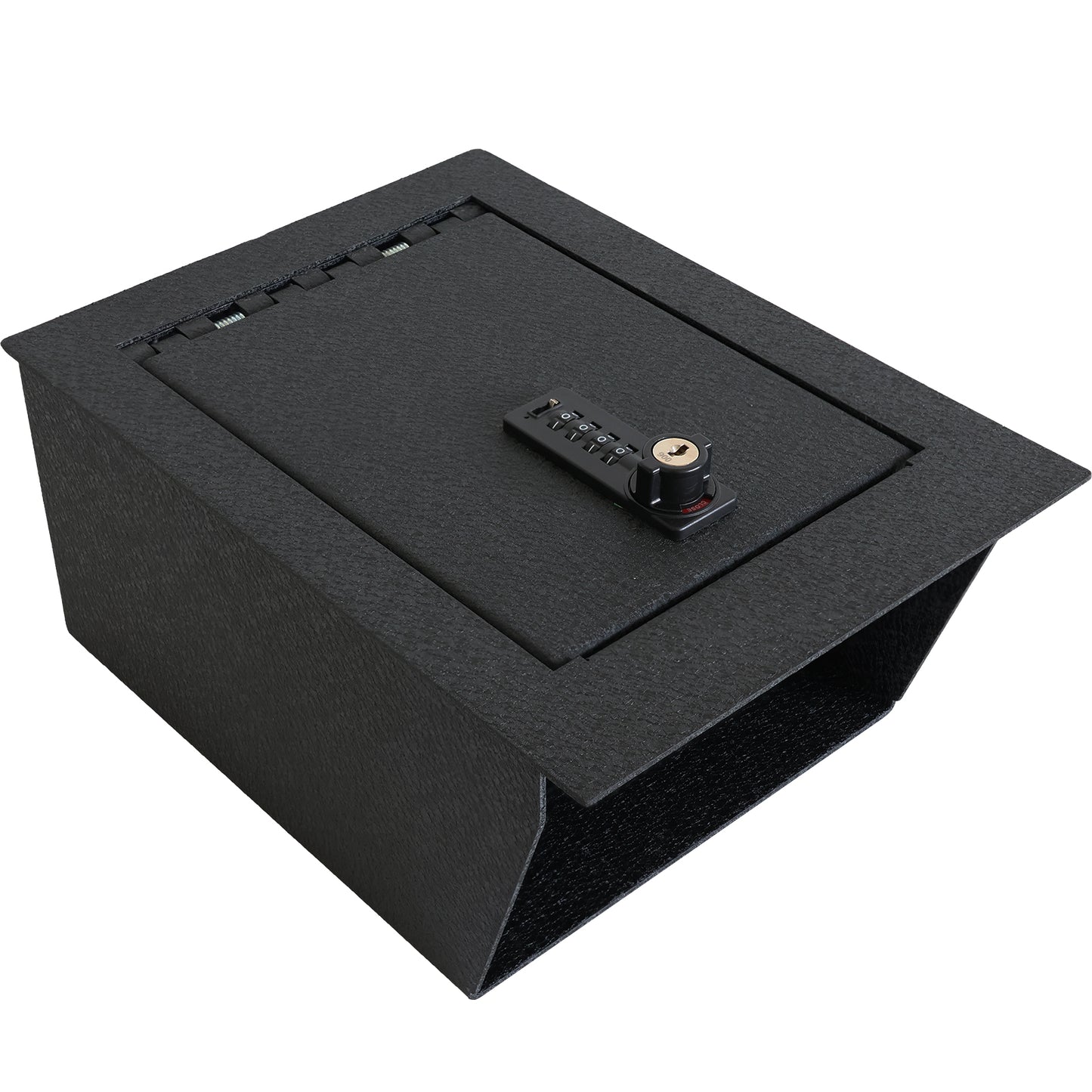 Console Safe Vault Box for Honda Ridgeline (4-Digit Combo Lock with Key): 2016-2023