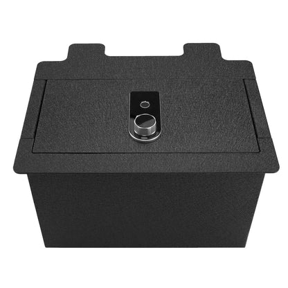 Pro Console Safe Vault Box for Chevrolet Silverado 1500 (Fingerprint Lock with Key): 2019-2022