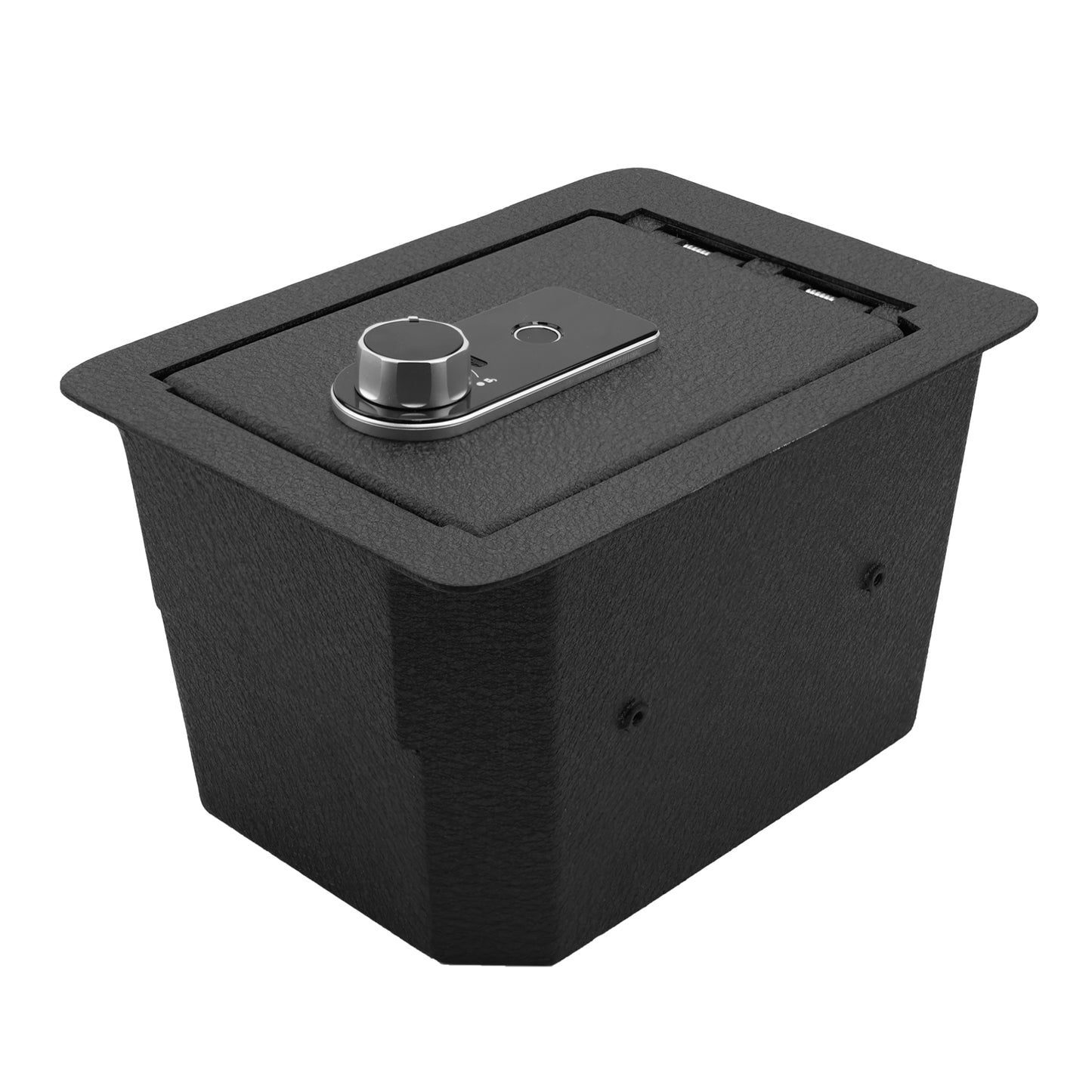Console Safe Vault Box for Hyundai Santa Fe (Fingerprint Lock with Key): 2024-2026