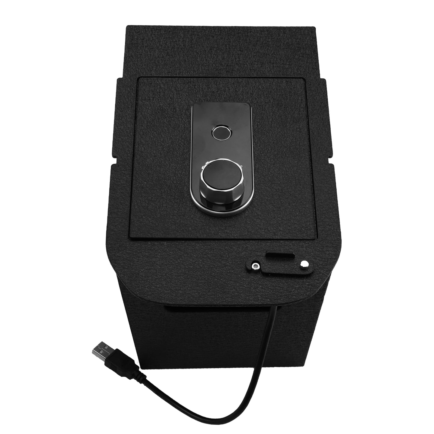 Pro Console Safe Vault Box for Toyota RAV4 (Fingerprint Lock with Key): 2019-2025