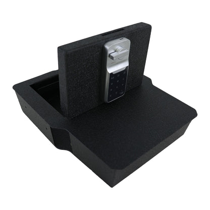 Underseat Console Safe Vault Box for Dodge Ram 1500/2500/3500 (Electronic Keypad Lock): 2020-2024