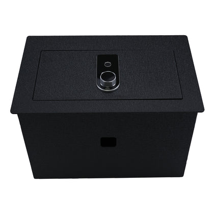 Pro Console Safe Vault Box for Chevrolet Suburban (Fingerprint Lock with Key): 2015-2020