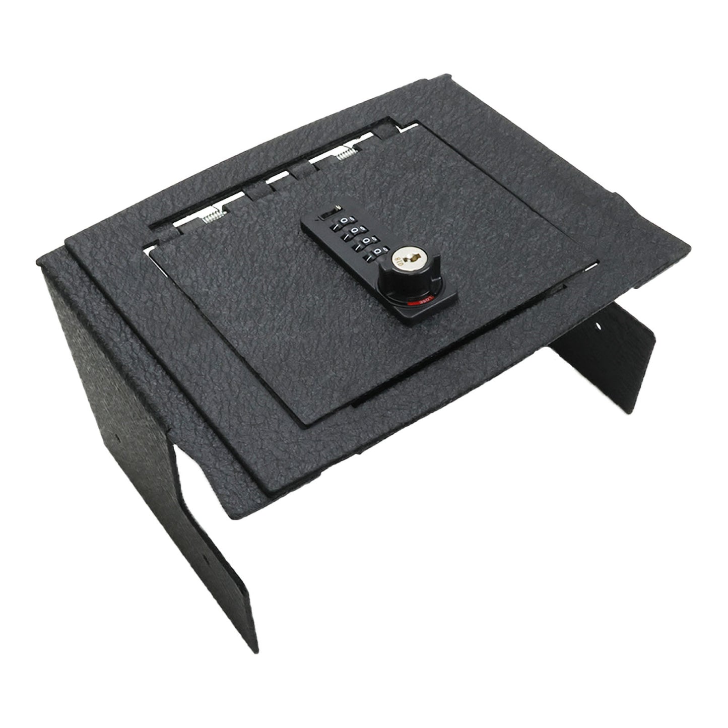 Console Safe Vault Box for Toyota Tacoma (4-Digit Combo Lock with Key): 2024-2025