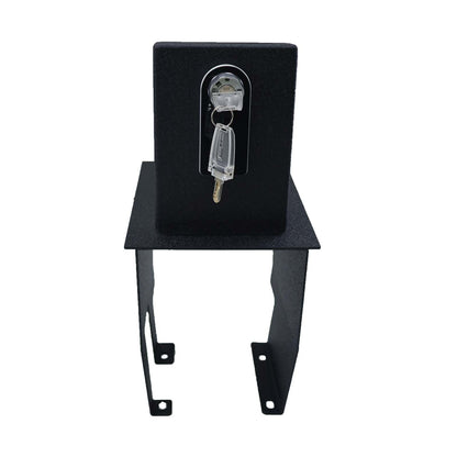 Console Safe Vault Box for Dodge Charger (Fingerprint Lock with Key): 2015-2023