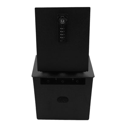 Pro Console Safe Vault Box for 2026 Hyundai Palisade (4-Digit Combo Lock with Key)