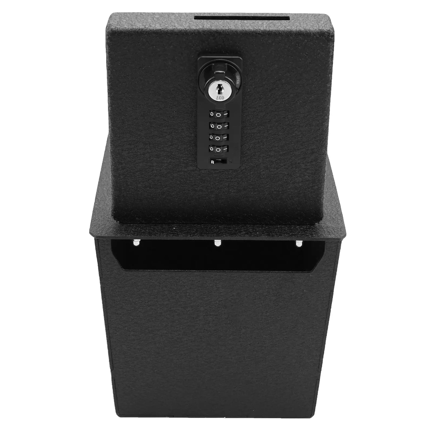 Console Safe Vault Box for 2025-2026 Mitsubishi Outlander (4-Digit Combo Lock with Key)