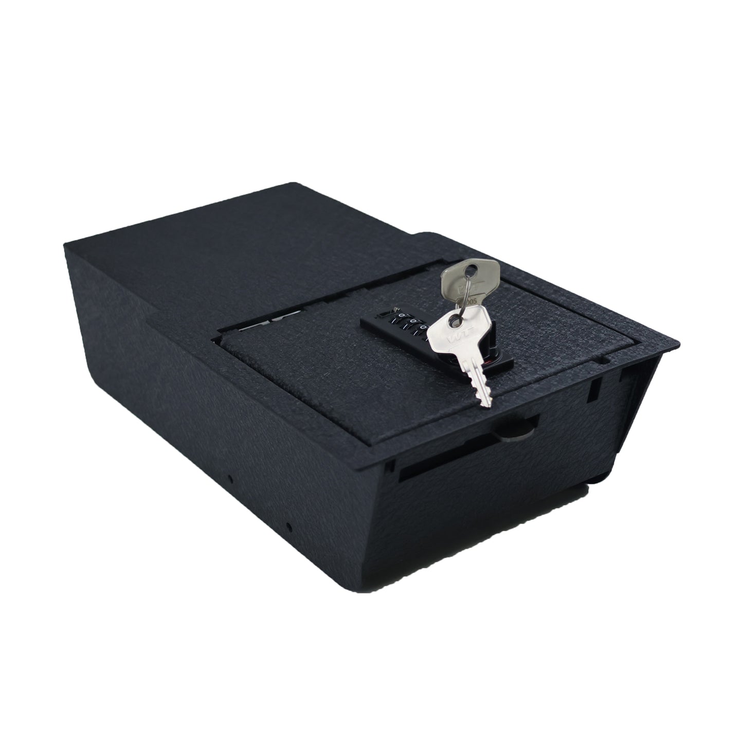 Console Safe Vault Box for Tesla Model Y (4-Digit Combo Lock with Key):  2021-2024