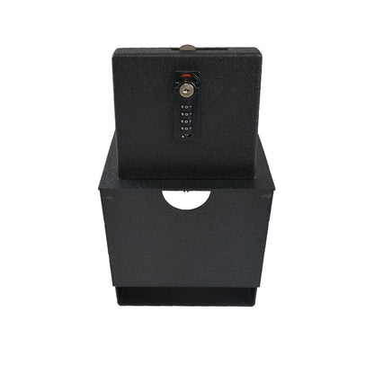 Console Safe Vault Box for Lexus GX550 (4-Digit Combo Lock with Key): 2024-2025