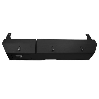 Underseat Console Safe Vault Box for 2019-2026 Chevrolet Silverado 1500 4 door model (Fingerprint Lock with Key)