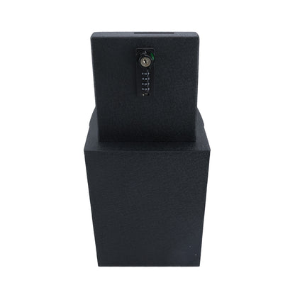 Console Safe Vault Box for Kia Telluride (4-Digit Combo Lock with Key): 2019-2025