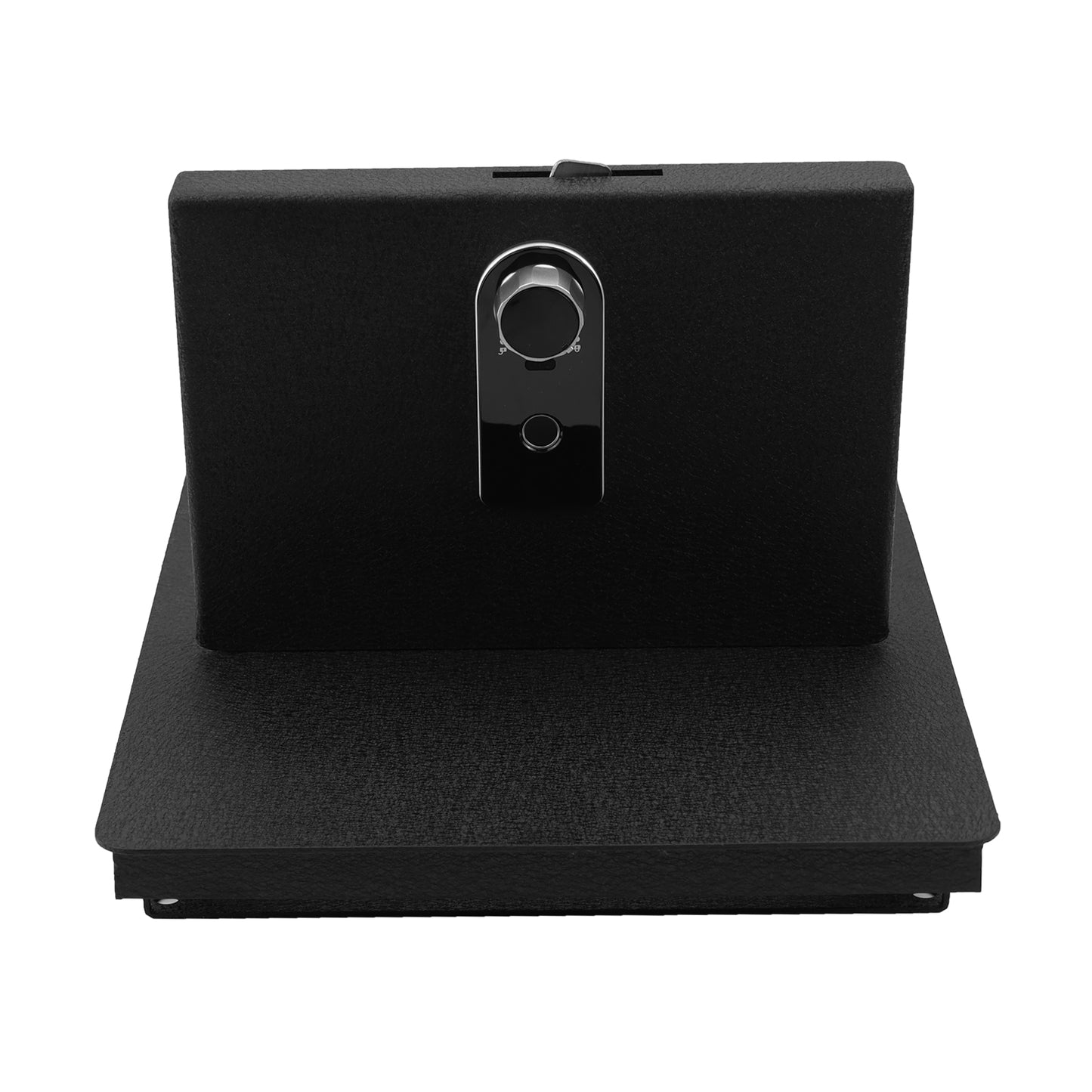 Underseat Console Safe Vault Box for Dodge Ram 1500 (Fingerprint Lock with Key): 2006-2019