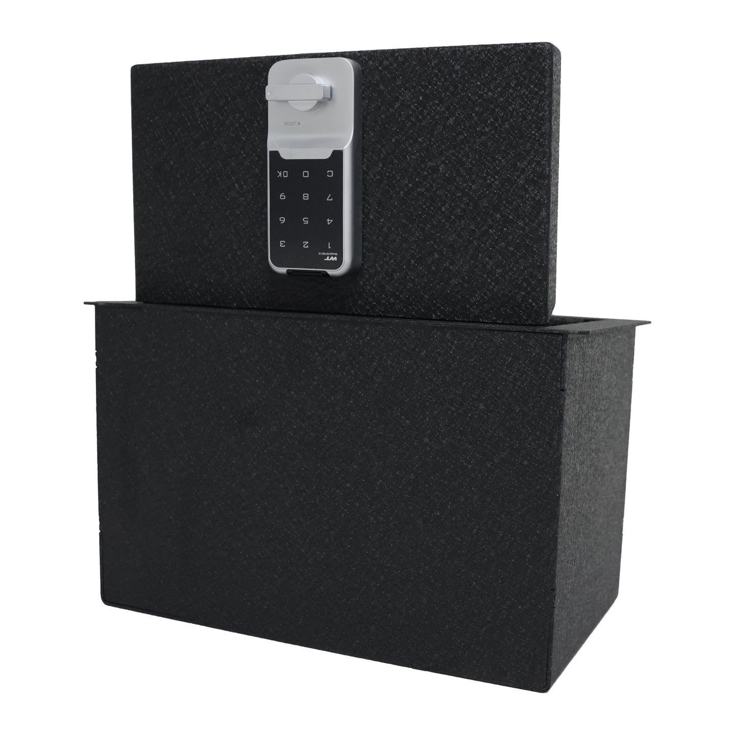 Console Safe Vault Box for Chevrolet Suburban (Electronic Keypad Lock): 2015-2020
