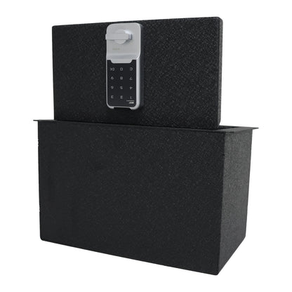 Console Safe Vault Box for Chevrolet Suburban (Electronic Keypad Lock): 2015-2020