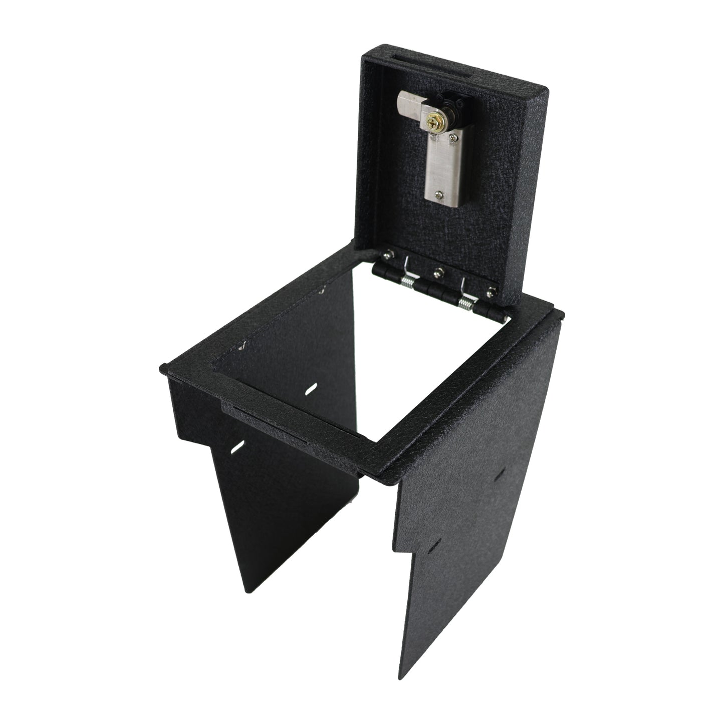Console Safe Vault Box for Rivian R1S & R1T (4-Digit Combo Lock with Key): 2021-2025