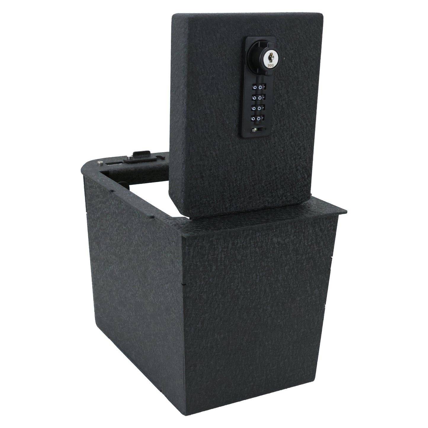 Console Safe Vault Box for Toyota RAV4 (4-Digit Combo Lock with Key): 2019-2025