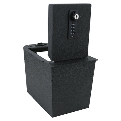 Console Safe Vault Box for Toyota RAV4 (4-Digit Combo Lock with Key): 2019-2025