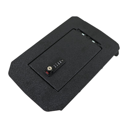 Console Safe Vault Box for Toyota Highlander (4-Digit Combo Lock with Key): 2014-2019