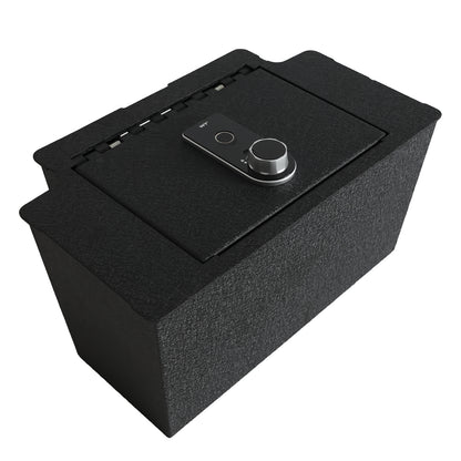 Console Safe Vault Box for Chevrolet Silverado (Fingerprint Lock with Key): 2023-2025