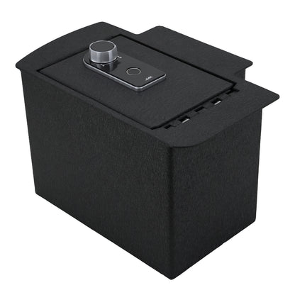 Console Safe Vault Box for Toyota Tacoma (Fingerprint Lock with Key): 2005-2015