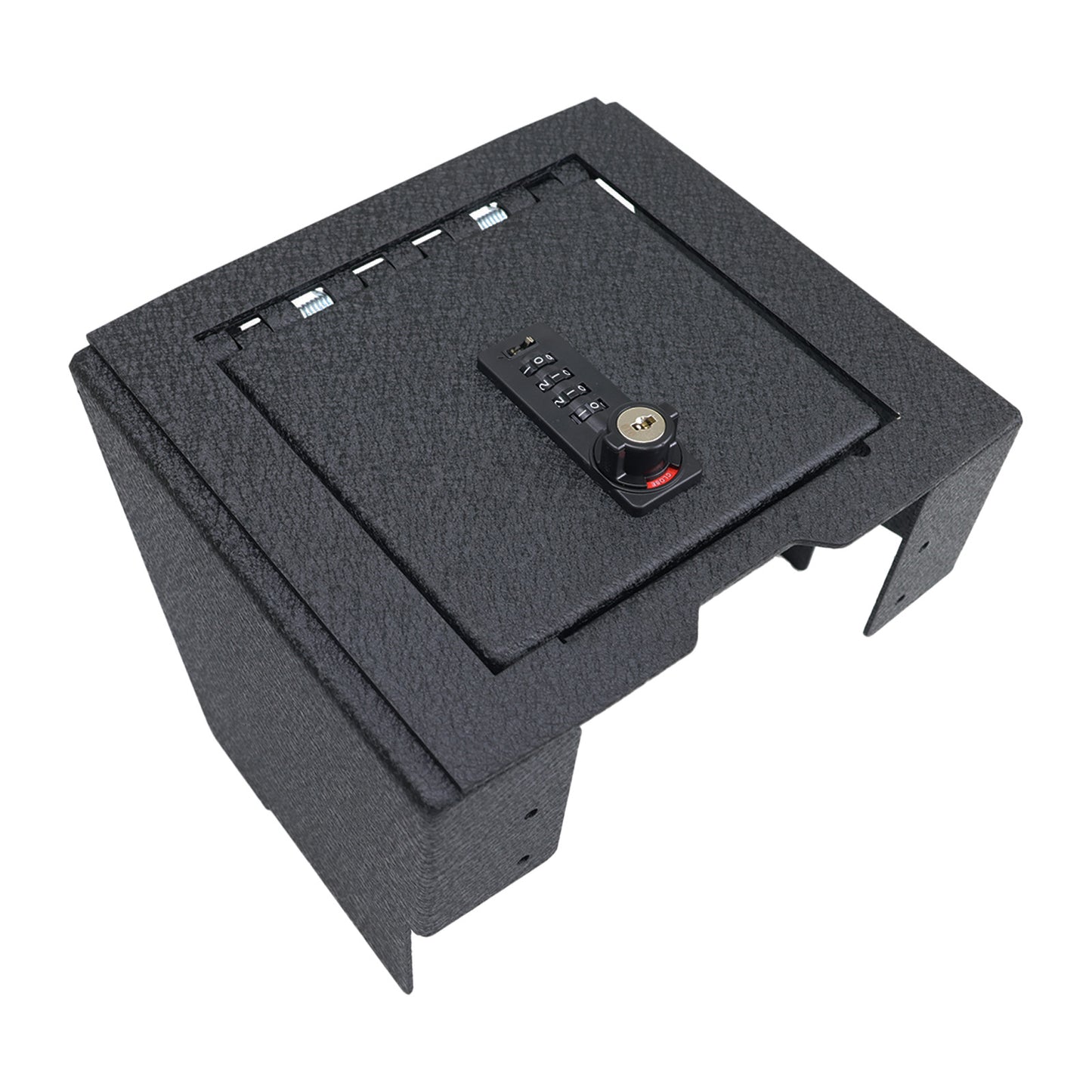 Console Safe Vault Box for Ford Ranger (4-Digit Combo Lock with Key): 2024-2025