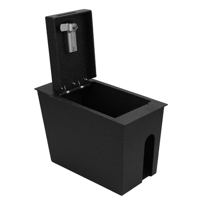Console Safe Vault Box for 2012-2017 Toyota Camry (4-Digit Combo Lock with Key)