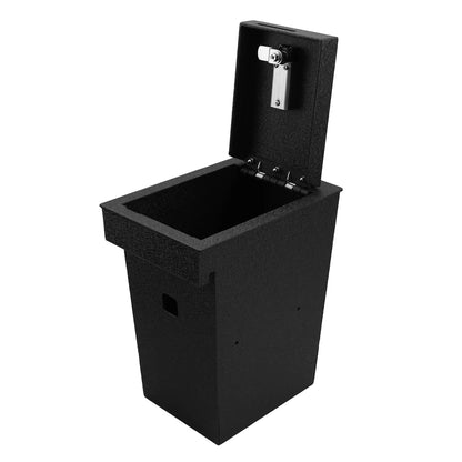 Console Safe Vault Box for 2017-2024 Nissan Murano (4-Digit Combo Lock with Key)